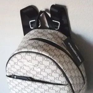 Karl Lagerfeld | Bags | New Karl Lagerfeld Tan Kl Monogram  display picture 2